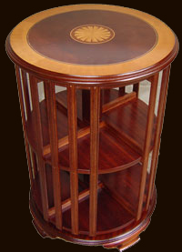 Small Circular Revolving Bookcase