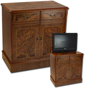 Regency Stand with PopUp TV