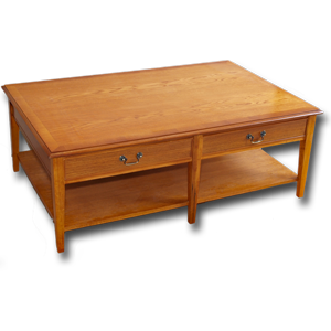 Bespoke Oak Sheraton Coffee Table