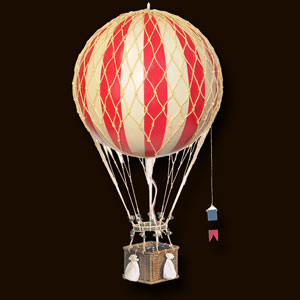 Hot Air Balloon - Large Red