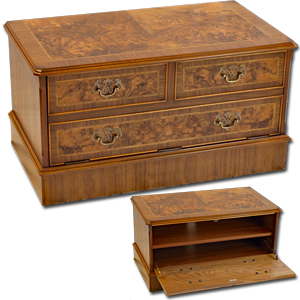 TV Stand with Mock Chest Front