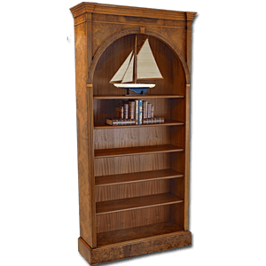 Arched Open Bookcase