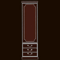 Combination Bookcase Component (CU10)