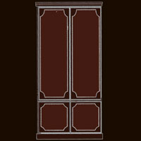 Combination Bookcase Component (CU4)