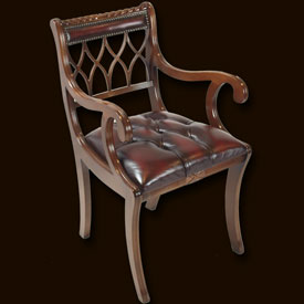 Hourglass Desk Chair