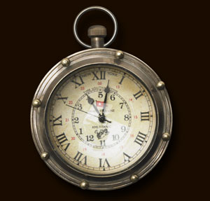 Porthole Eye Of Time, Bronze