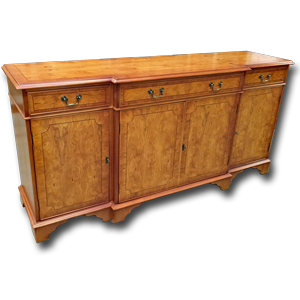 7' Regency Breakfront Sideboard