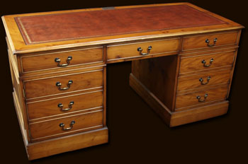 Large Antique Reproduction Computer Desk