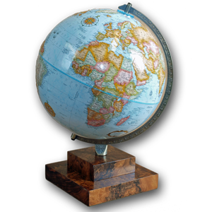 Design Your Own Globe - Blue Globe Ball