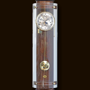 Knightsbridge Walnut Wall Clock