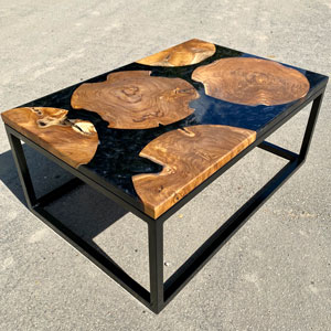 Lilypad Resin Coffee Table 