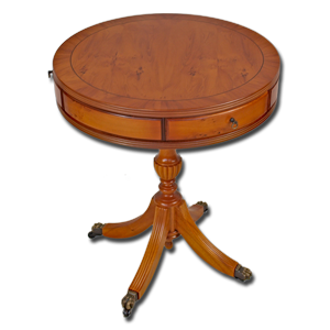 Reproduction Circular Drum Table