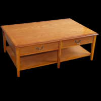Bespoke Oak Sheraton Coffee Table