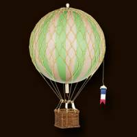 Hot Air Balloon - Medium Green