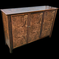 Bespoke Burr Walnut and Ebony  Art Deco Sideboard
