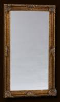 Classic Large Gold Rectangular Classic French Mirror