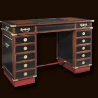 Travel Desk 'Madras' Black