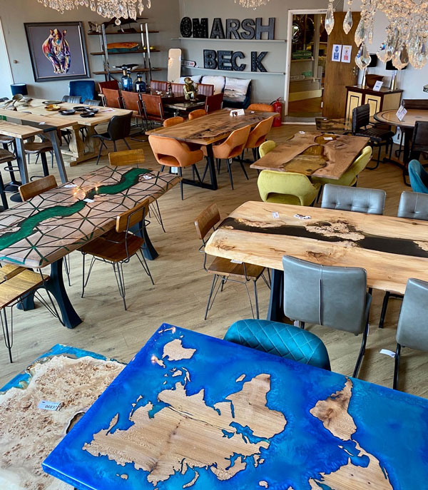 River Tables in Stock