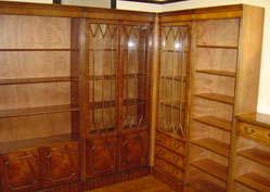 Combination Bookcases/Display Cabinets
