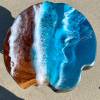 Teak & Resin Ocean Art Side Table 16 Thumbnail