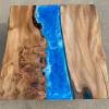 Elm & Ocean Art Square River Coffee Table Thumbnail