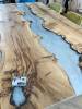 Oak & Silver Pearl River Dining Table Thumbnail