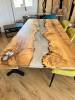 Oak & Silver Pearl River Dining Table Thumbnail