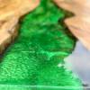 Elm & Kryptonite Green Resin River Dining Table Thumbnail