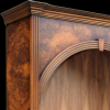 Antique Reproduction Arched Open Bookcase Thumbnail