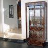 Bespoke Feathered Ebony Art Deco Display Cabinet Thumbnail