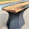 Elm River Dining Table Grey Pearl Thumbnail