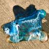 Teak & Resin Ocean Art Side Table 4 Thumbnail