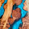 Full Burr Elm River Dining Table Thumbnail