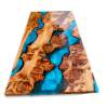 Full Burr Elm River Dining Table Thumbnail