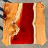 River Side Table Lava Resin & Yew Thumbnail