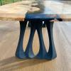 Burr Chestnut & Night Sky Black River Dining Table Thumbnail