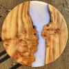 Elm Circular Lamp River Table Ghost Blue Thumbnail