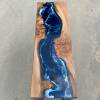 Burr Elm & Deep Sea Console Table Thumbnail