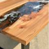 Elm  Bespoke Resin River Coffee Table Thumbnail