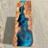 River Console Table With Galactic Blue Artwork Thumbnail