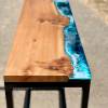 Deep Sea & Burr Elm River Console Table Thumbnail