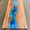 River Desk in Burr Elm Deep Sea Art Thumbnail