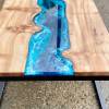 River Coffee Table in Elm Deep Sea Art Thumbnail