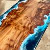 Stunning Burr Elm River Dining Table  Thumbnail