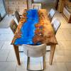Burr Elm Whirlpool River Dining Table Thumbnail