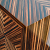 Bespoke Feathered Ebony Art Deco Sideboard Thumbnail
