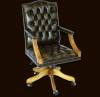 Antique Reproduction Full Size Gainsborough Swivel Chair Thumbnail