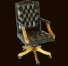 Antique Reproduction Full Size Gainsborough Swivel Chair Thumbnail