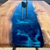 Elm & Galactic Blue River Dining Table Thumbnail