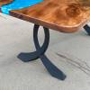 Elm & Ocean Resin Dining Table Gloss Finish Thumbnail